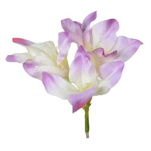 Violetti amaryllis tekokukkapää Ø16 cm - Tekokukat