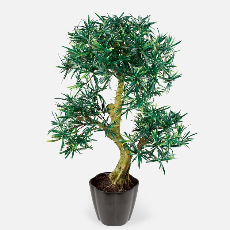 Bonsai tekokasvi vihreä 85 cm - Tekokukat