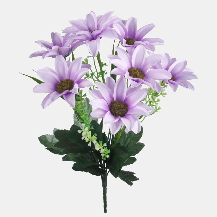 Lilla gerbera kunstlillekimp 37 cm - Kunstlilled