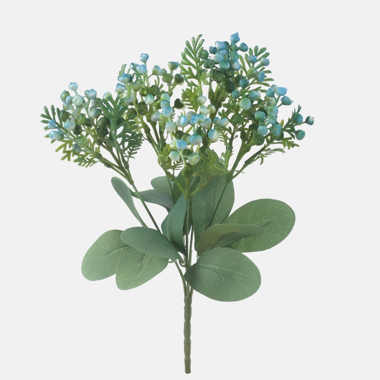 Sinine tansy kunstlillebukett 32 cm - Kunstlilled