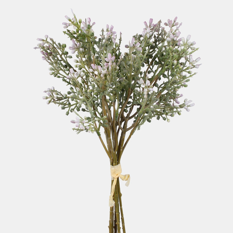 Vaaleanliila gypsophila tekokukkakimppu 35 cm - Tekokukat
