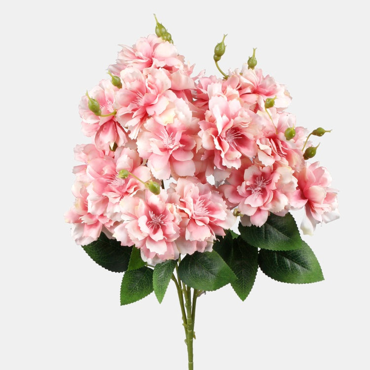 Vaaleanpunainen atsalea tekokukka 76 cm - Tekokukat