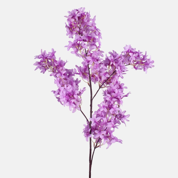 Liilanvärinen syreeni tekokukkaoksa 100 cm - Tekokukat