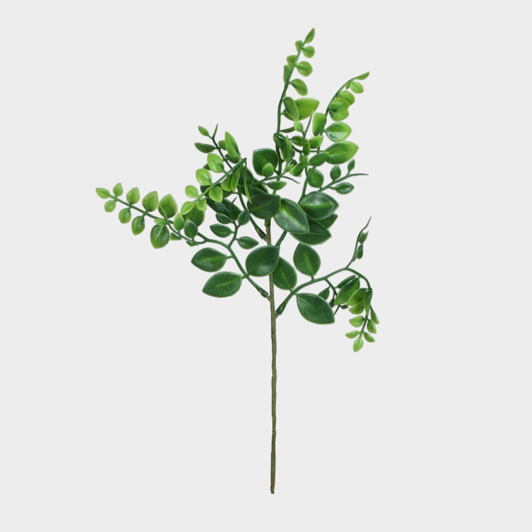 Vihreä mustikkaoksan tekokasvi 40 cm - Tekokukat