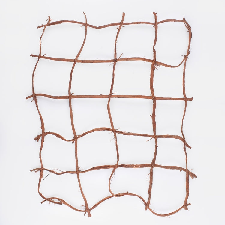 Koristeverkko ruskea luonnollinen 50x40 cm - Tekokukat
