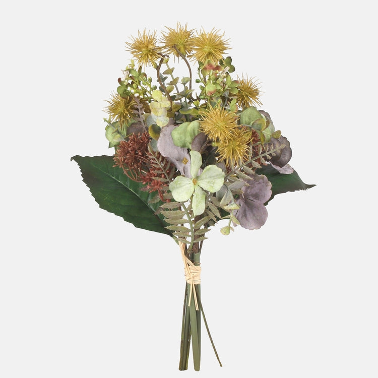 Hortensia tekokukkakimppu liilanvihreä 39 cm - Tekokukat