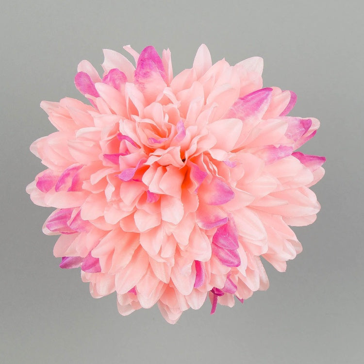 Krüsanteemi kunstlillepea roosakaslilla Ø18 cm - Kunstlilled
