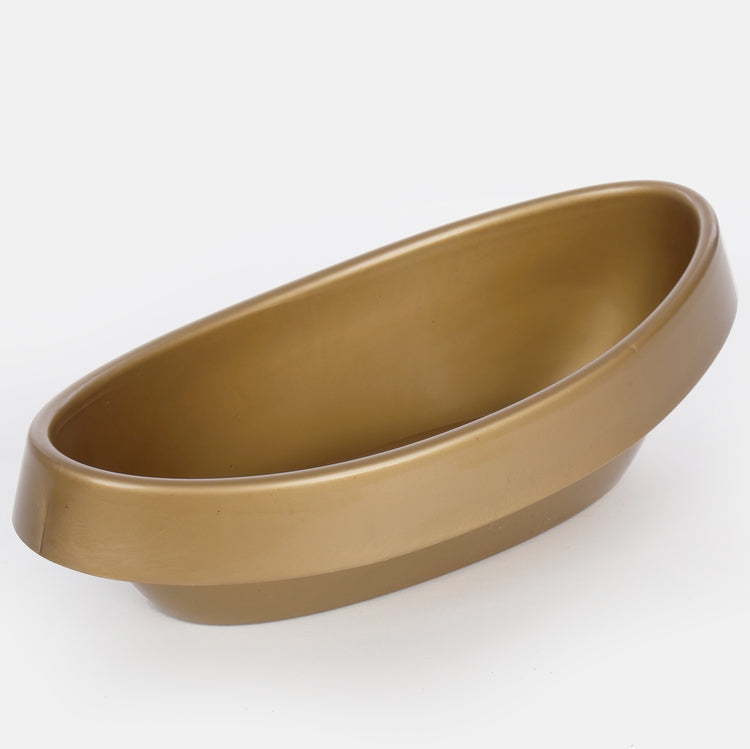 Kullanvärinen Vera muovikukkaruukku 25 cm - Tekokukat