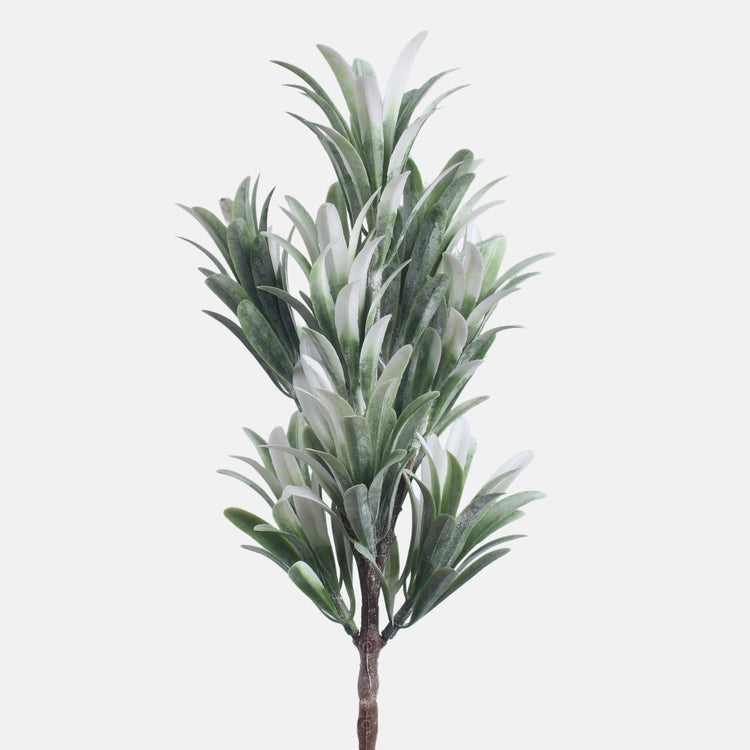 Dracaena tekokasvin oksa vihreä-valkoinen 35 cm - Tekokukat