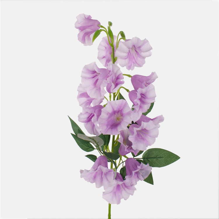 Helelilla sinilille kunstlilleoks 87 cm - Kunstlilled