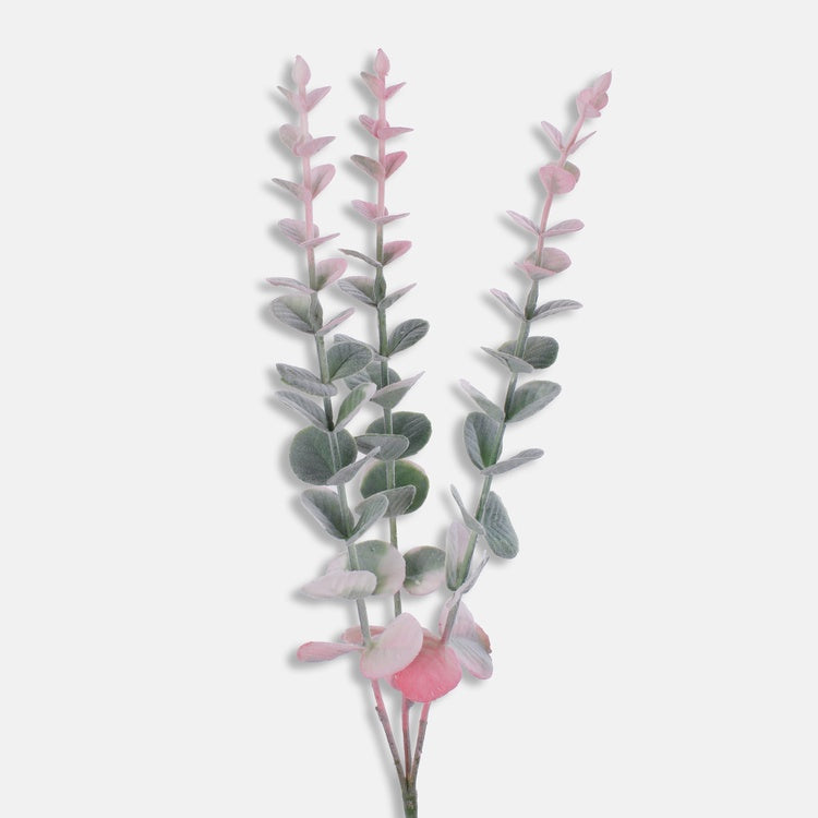 Vaaleanpunainen eukalyptus tekokasvioksa 55 cm - Tekokukat
