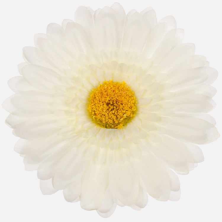 Kermanvärinen gerbera tekokukan pää Ø15 cm - Tekokukat
