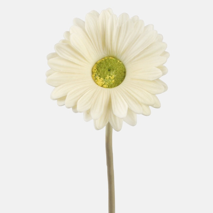 Kreemjas gerbera kunstlill 37 cm - Kunstlilled