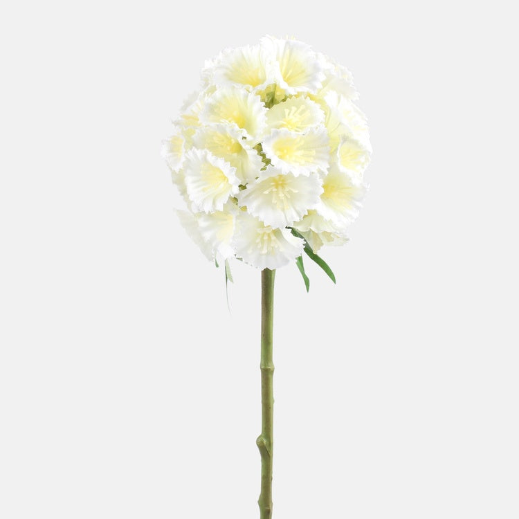Kermanvärinen lumipalloheisi tekokukka 58 cm - Tekokukat