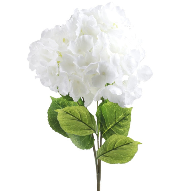 Hortensia tekokukkakimppu satunnainen väri 50 cm - Tekokukat
