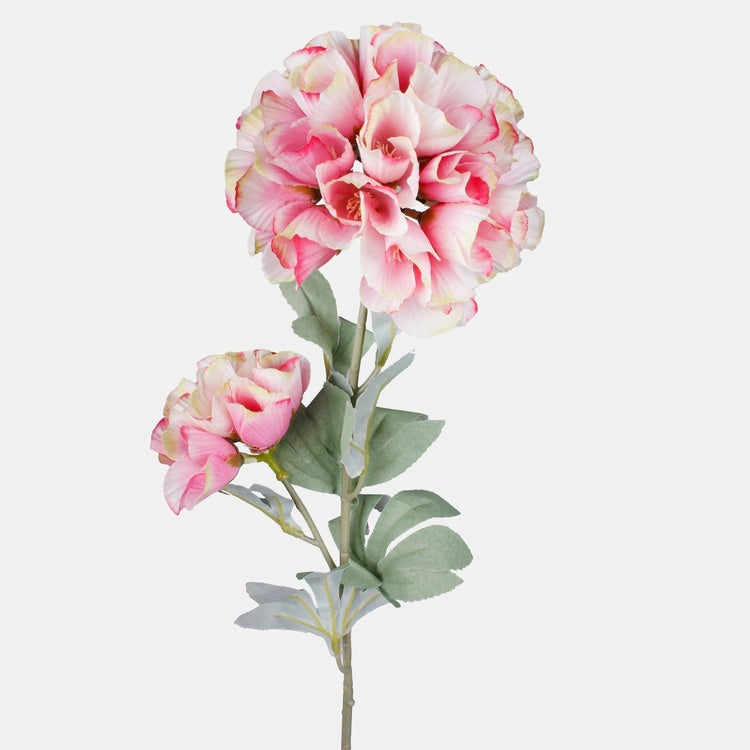 Vaaleanpunainen hortensia tekokukka 78 cm - Tekokukat