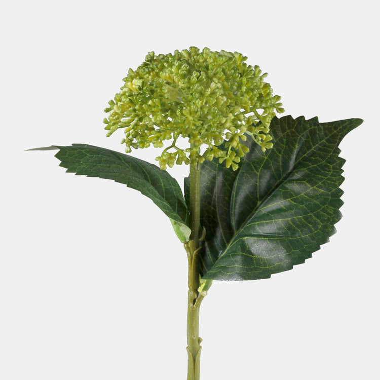Vihreä hortensia tekokukka 38 cm - Tekokukat