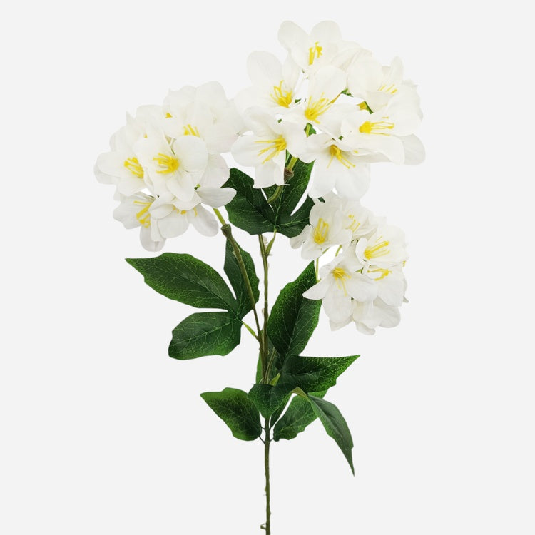 Kermanvärinen hortensia tekokukka 72 cm - Tekokukat