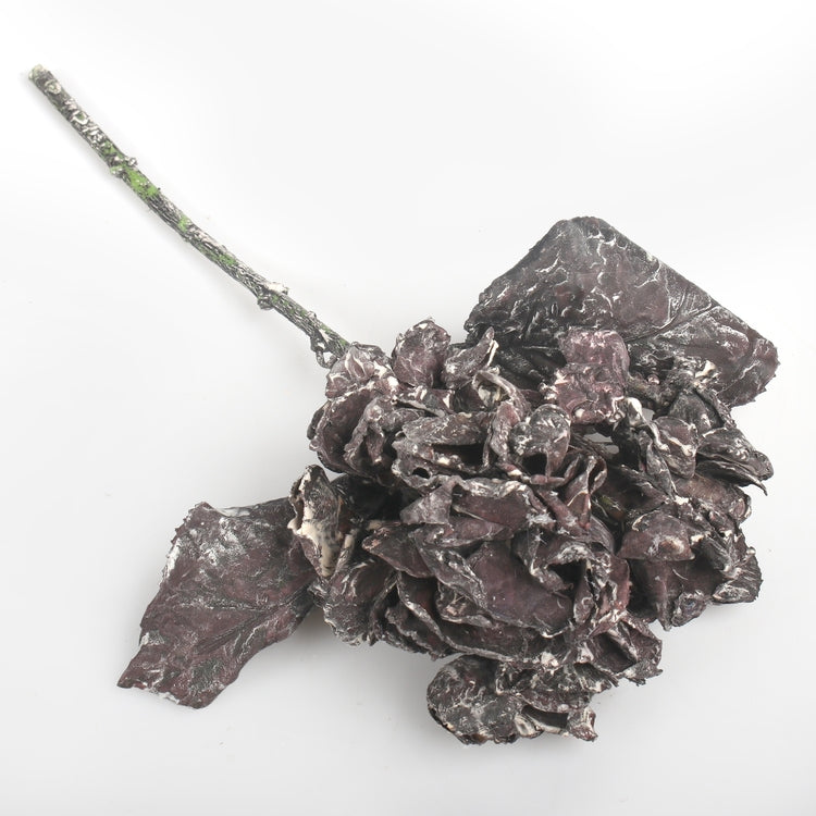 Ruskea hortensia tekokukka 34 cm - Tekokukat