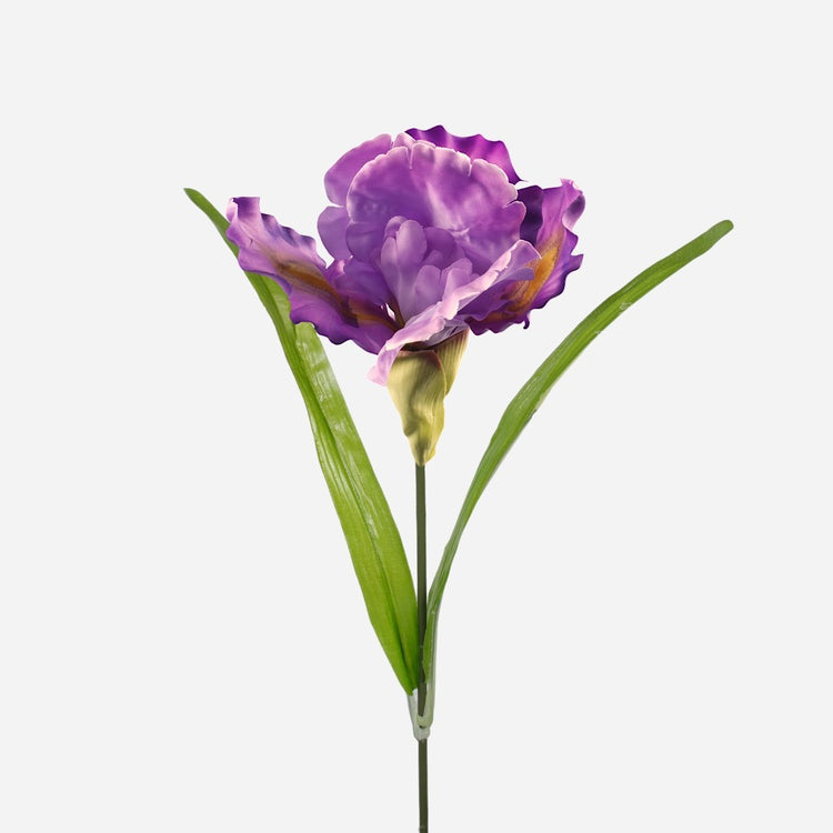 Laventelinvärinen iiris tekokukka 58 cm - Tekokukat