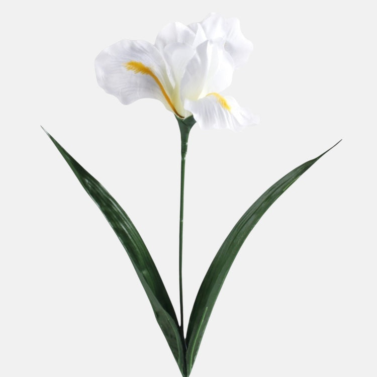 Valkoinen iri tekokukka 60 cm - Tekokukat