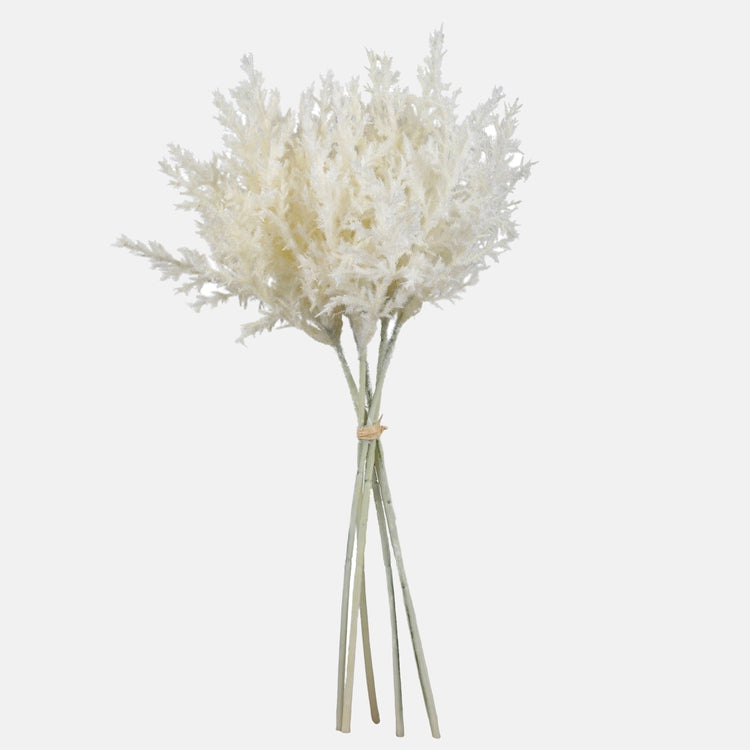 Kermanvärinen kaisla tekokimppu 37 cm - Tekokukat
