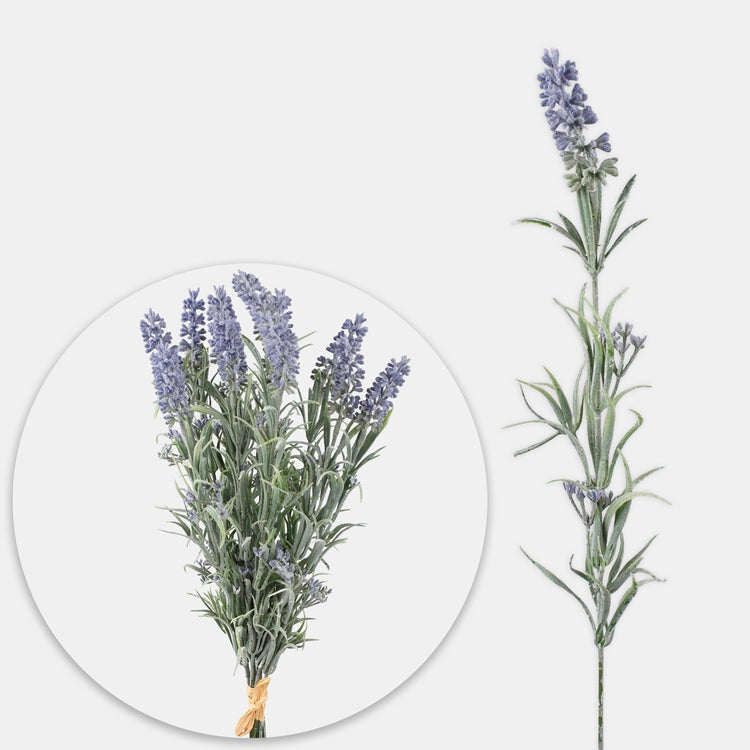 Violetti laventeli koristeoksa 45 cm - Tekokukat