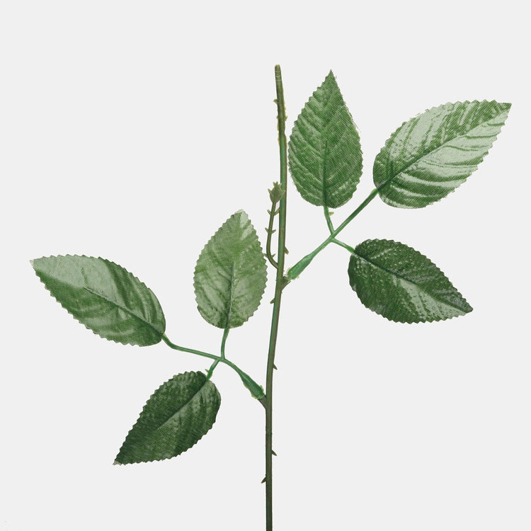 Vihreä tekoruusun varsi 44 cm - Tekokukat