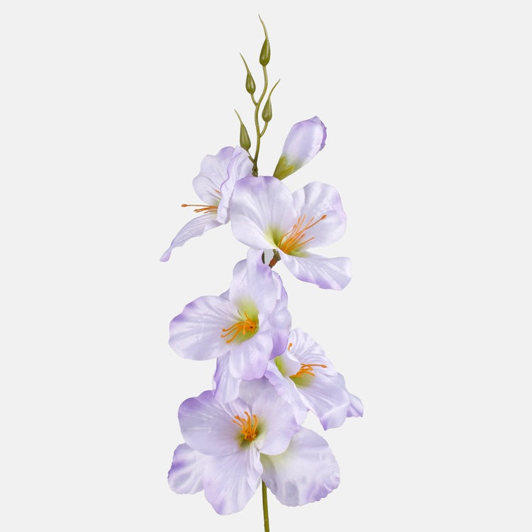 Vaaleanliila satiini gladiolus tekokukka 55 cm - Tekokukat