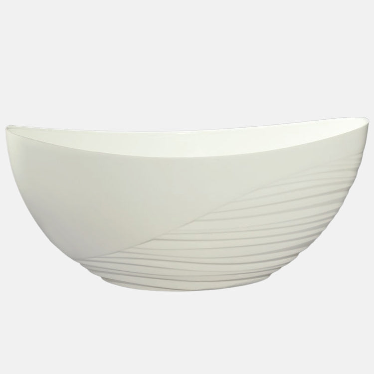 Iso valkoinen ruukunsuoja 30.5 cm - Tekokukat