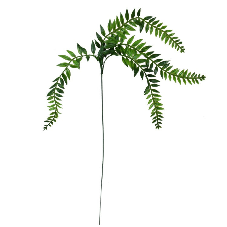Saniaisenlehti tekokasvi vihreä 57 cm - Tekokukat