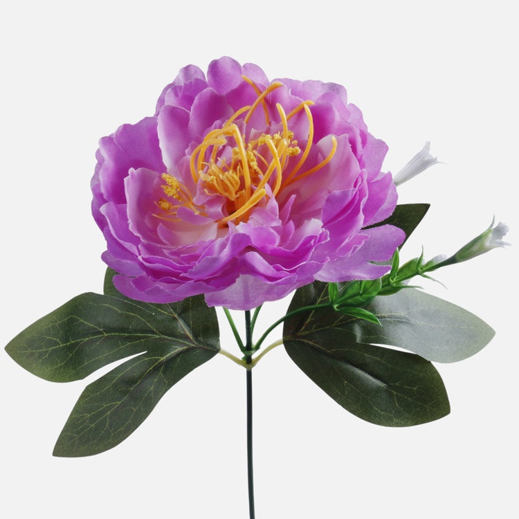 Violetti pioni tekokukka 38 cm - Tekokukat