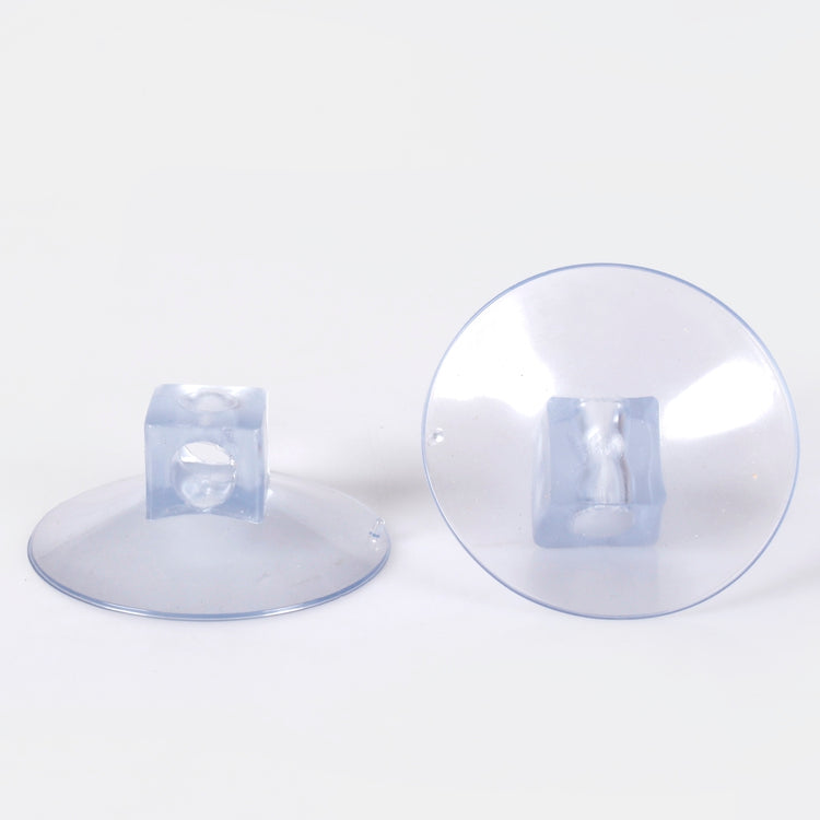 Läpinäkyvä maxi-imukuppi Ø6.5 cm - Tekokukat