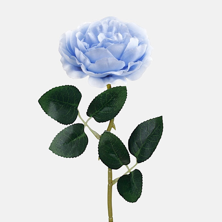 Sininen tekoruusu 43 cm - Tekokukat