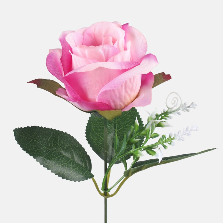 Kunstroos roosa-lilla 41 cm - Kunstlilled