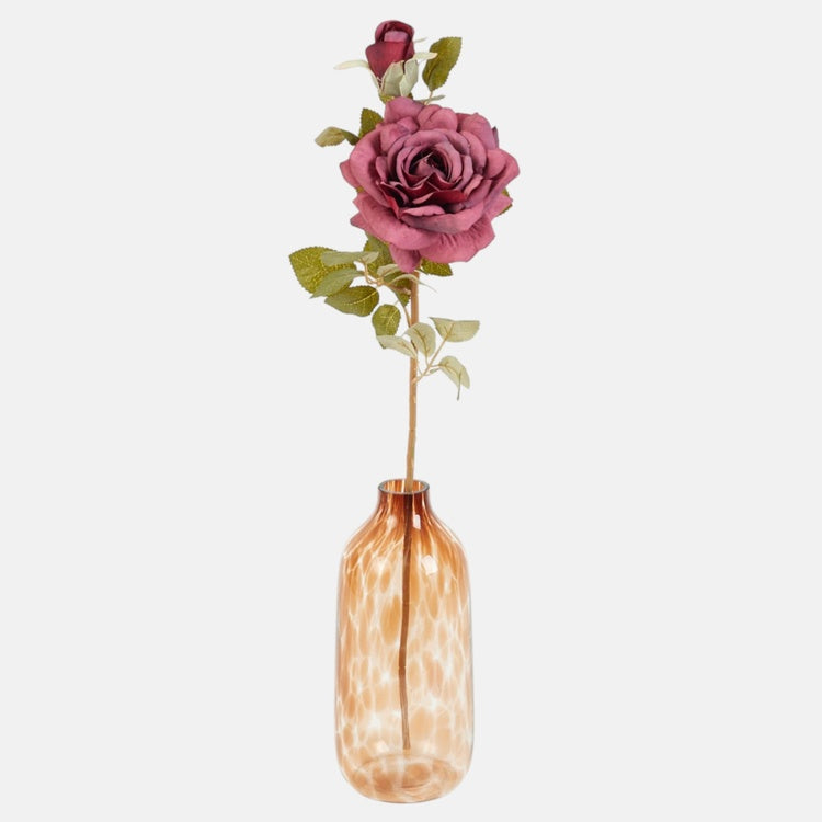 Burgundia kunstroos 62 cm - Kunstlilled