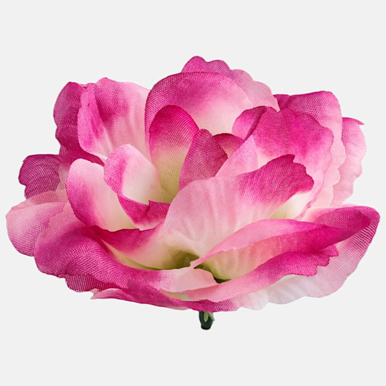Violetti ruusun kukkapää Ø9 cm - Tekokukat