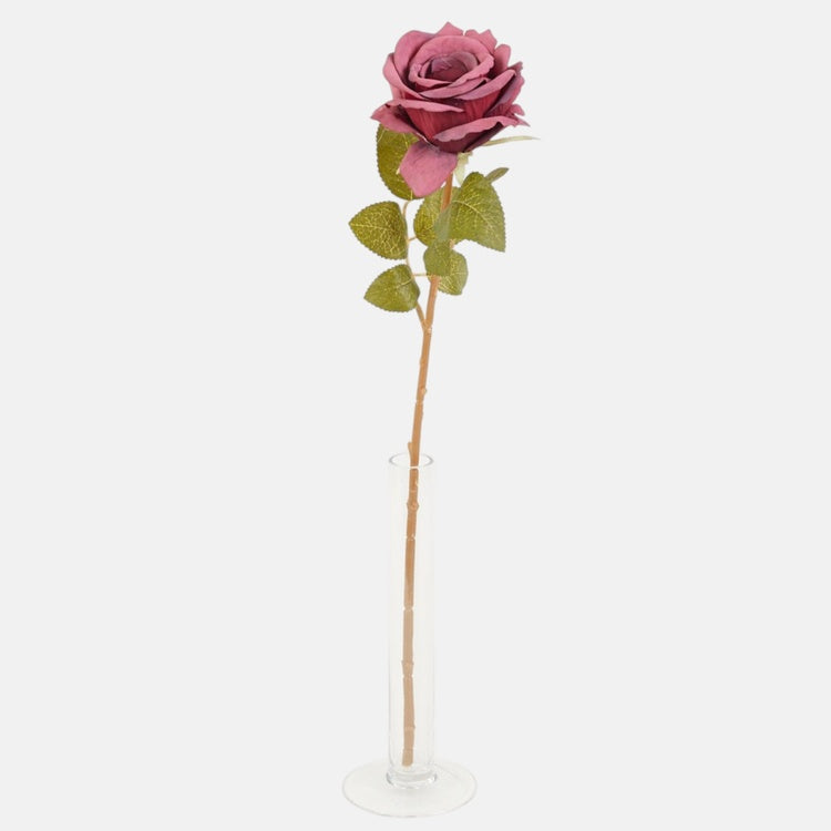 Burgundia kunstroos 50 cm - Kunstlilled
