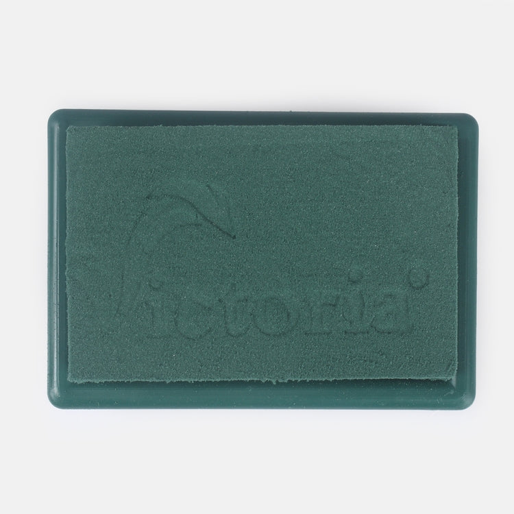 Vihreä märkä kukkasieni muovialustalla 13.5 cm - Tekokukat