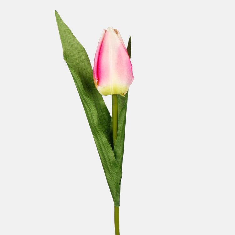Tummanvaaleanpunainen tulppaani tekokukka 55 cm - Tekokukat