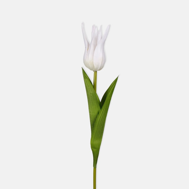 Kermanvärinen tekotulppaani 50 cm - Tekokukat