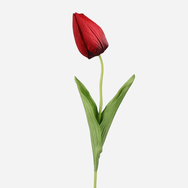Red artificial tulip 50 cm - Artificial flowers