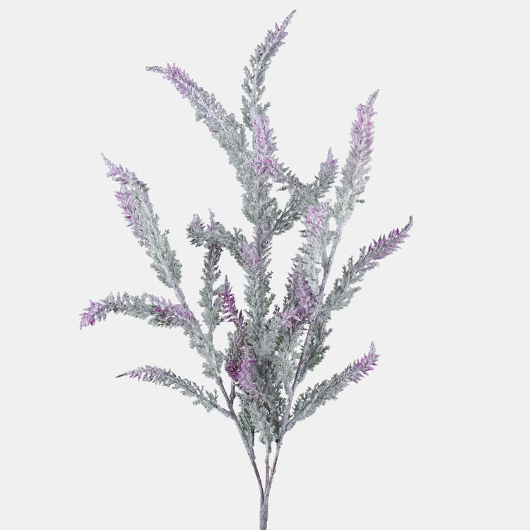 Liilanvärinen kanerva koristeoksa 68 cm - Tekokukat