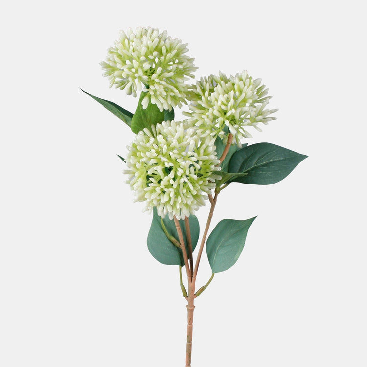 Allium tekokukka valkoinen-vaaleanvihreä 42 cm - Tekokukat