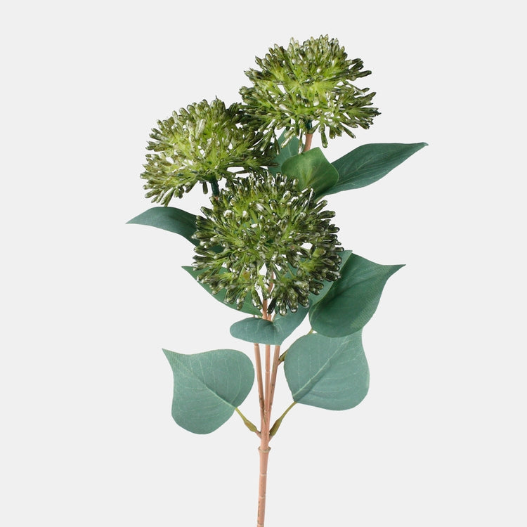 Allium tekokukka vihreä 42 cm - Tekokukat