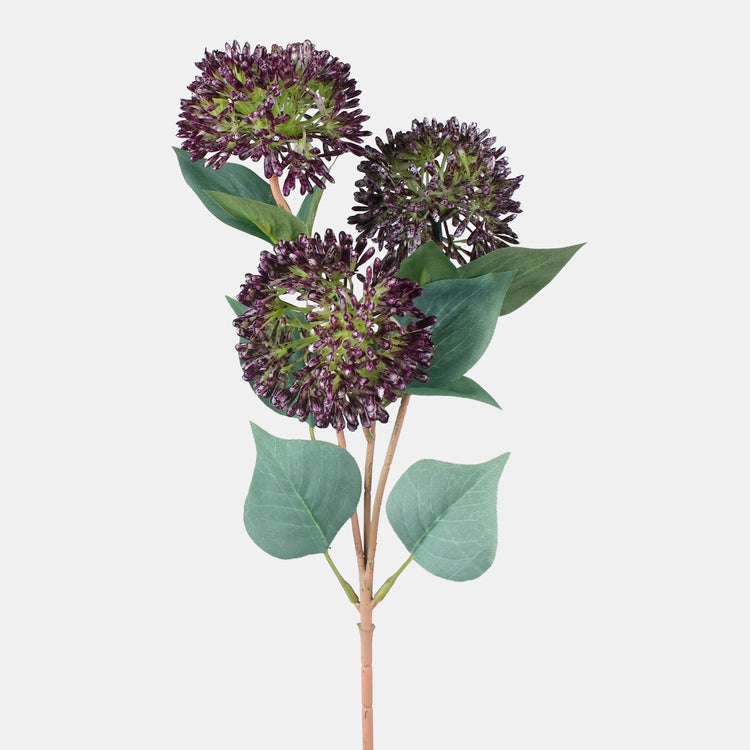 Violetti allium tekokukka 42 cm - Tekokukat