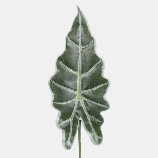Alocasia tekolehti vihreä 56 cm - Tekokukat