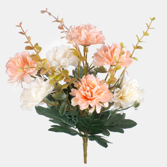 Virsikukreemikas daalia kunstlillebukett 30 cm - Kunstlilled