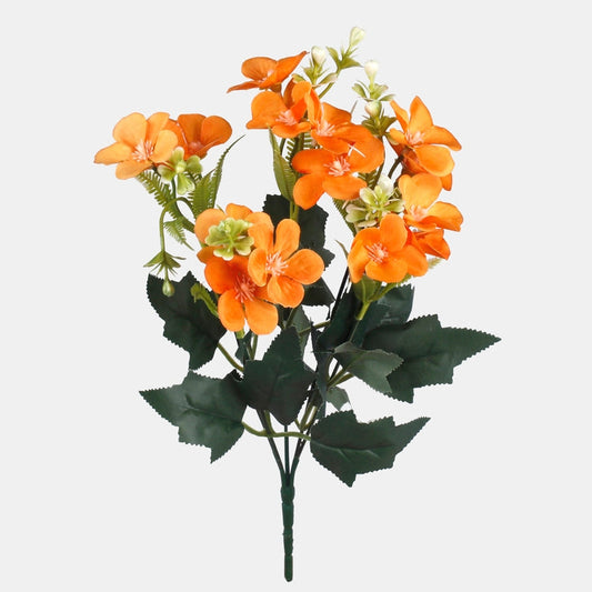 Esikko tekokukkakimppu oranssi 34 cm - Tekokukat