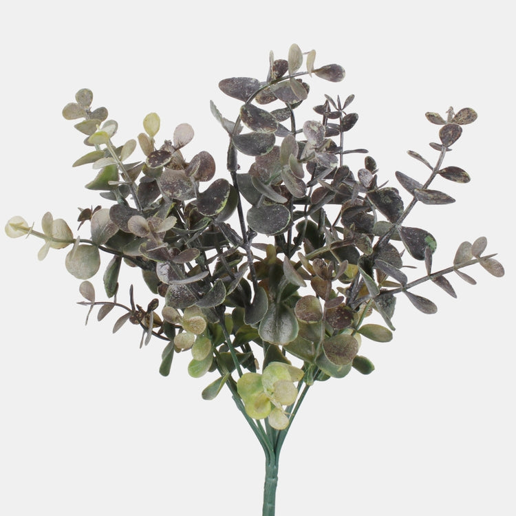 Eukalyptus tekokukkakimppu harmaa-vaaleanruskea 35 cm - Tekokukat